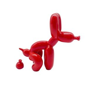 Koontz Style Pooping Balloon Dog (Red)